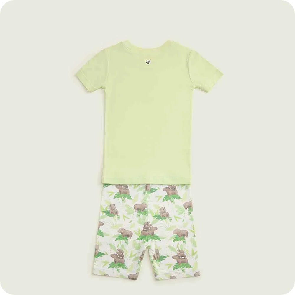 Capybara Shorties Pajamas