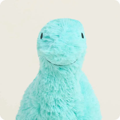 Teal Long Neck Dinosaur Warmies Junior