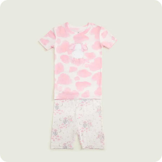 Strawberry Cow Shorties Pajamas