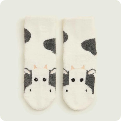 Black and White Cow Kids Sock Set