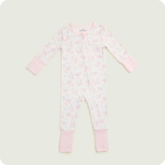 Pink Axolotl Footie Pajamas