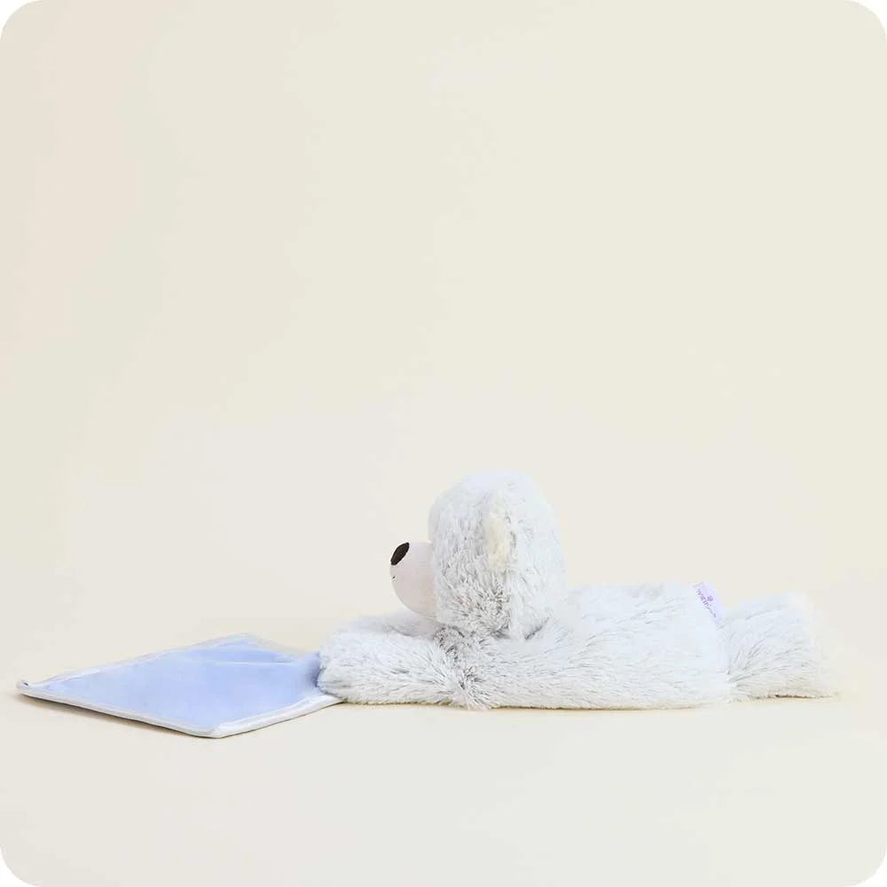 Marshmallow Bear Security Blanket Warmies