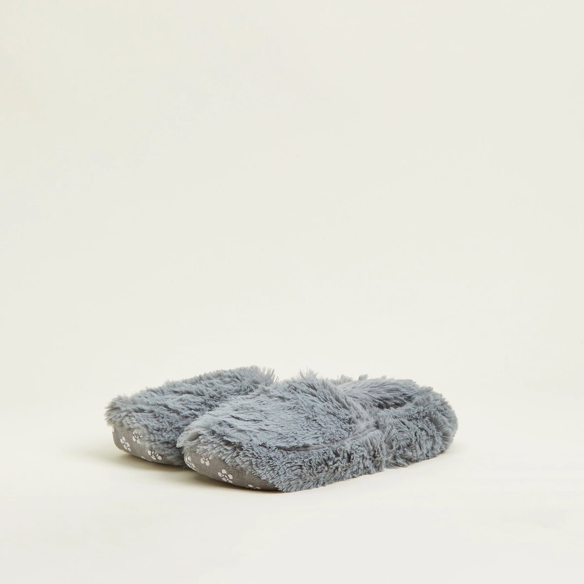 XL Gray Heatable Slippers Warmies