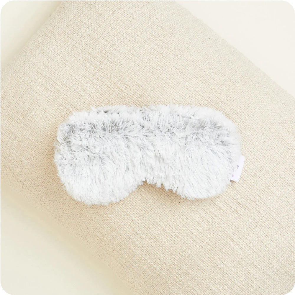 Marshmallow Gray Eye Mask Warmies