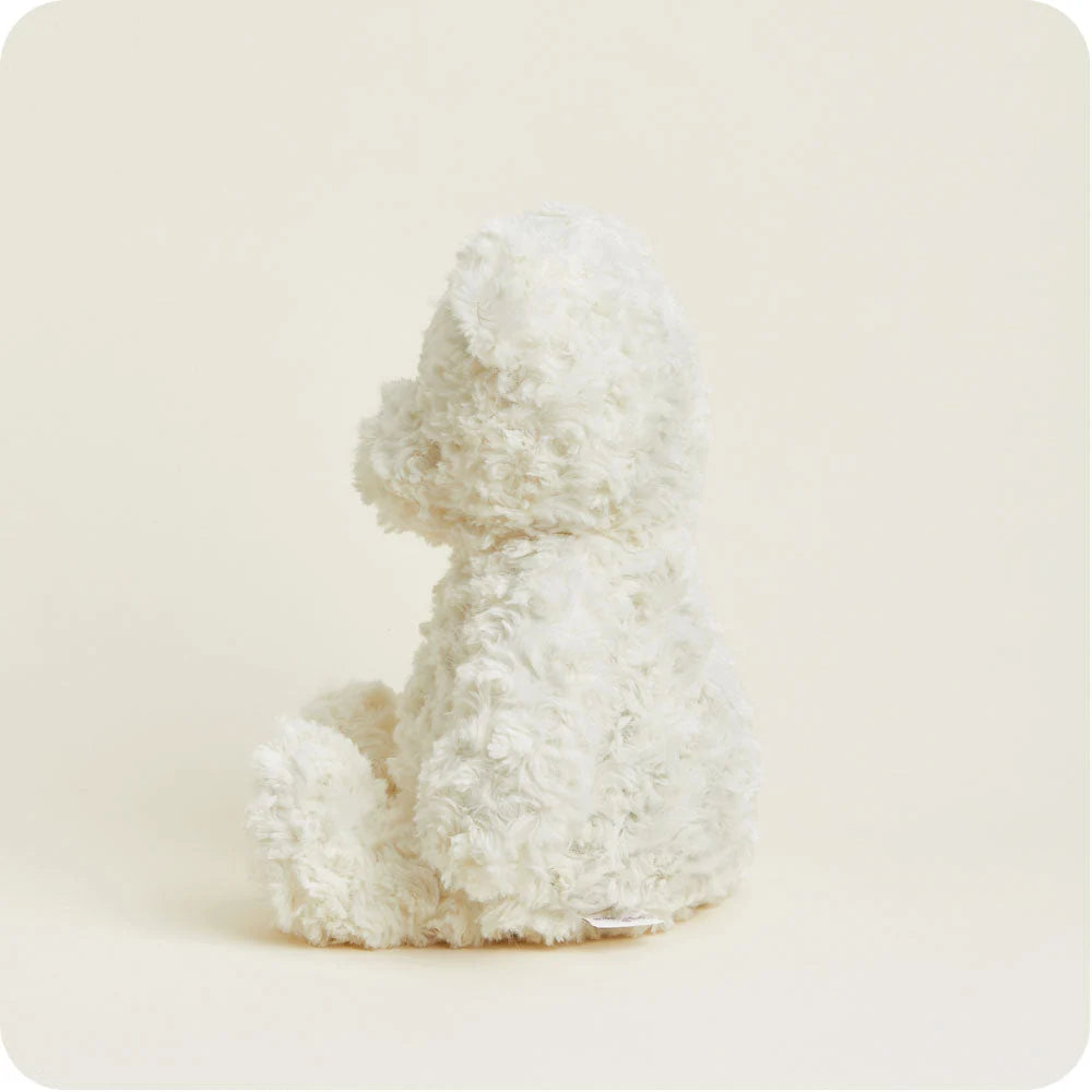 Cream Curly Bear Warmies