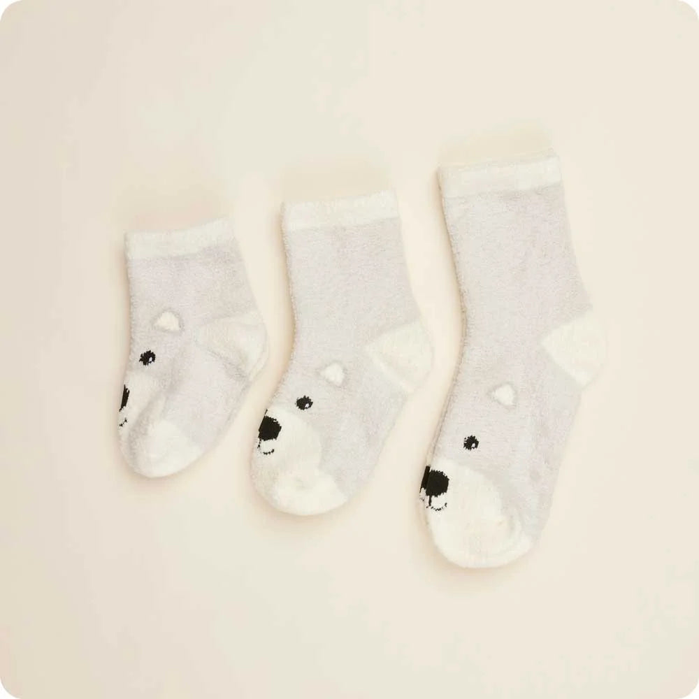 Marshmallow Bear Non-Slip Socks