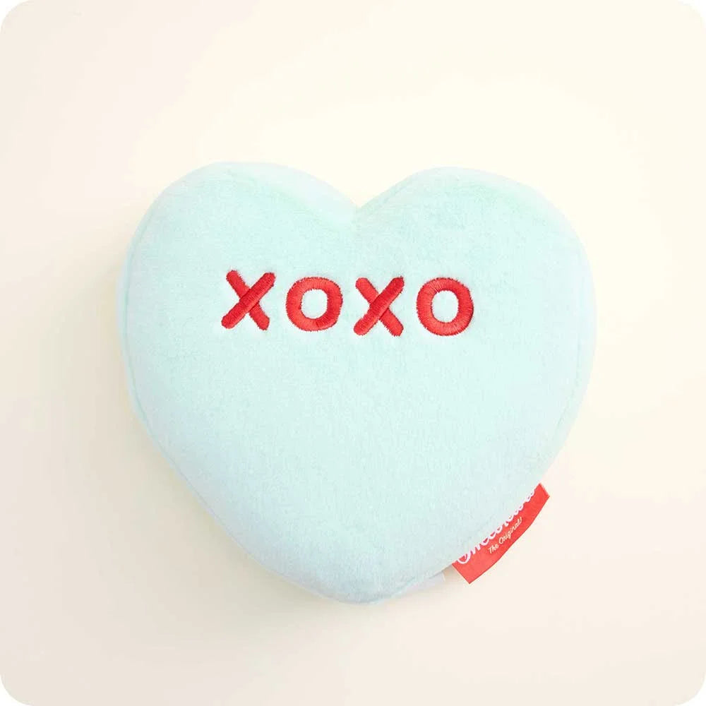 Sweethearts Green XOXO Heart Warmies