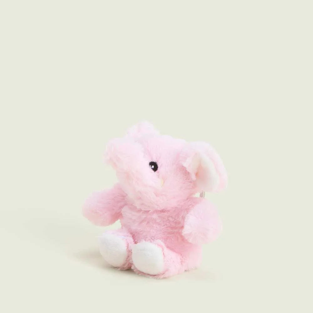 Pink Elephant Warmies Mini Bag Charm