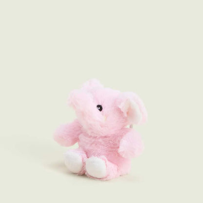 Pink Elephant Warmies Mini Bag Charm