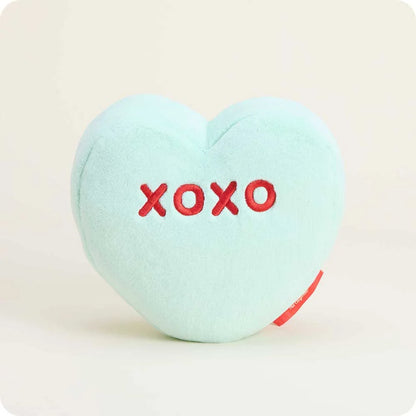 Sweethearts Green XOXO Heart Warmies