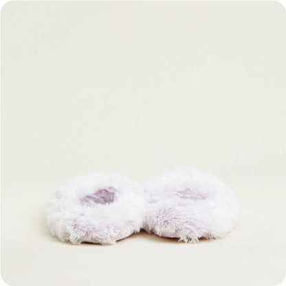 XL Marshmallow Lavender Slippers Warmies