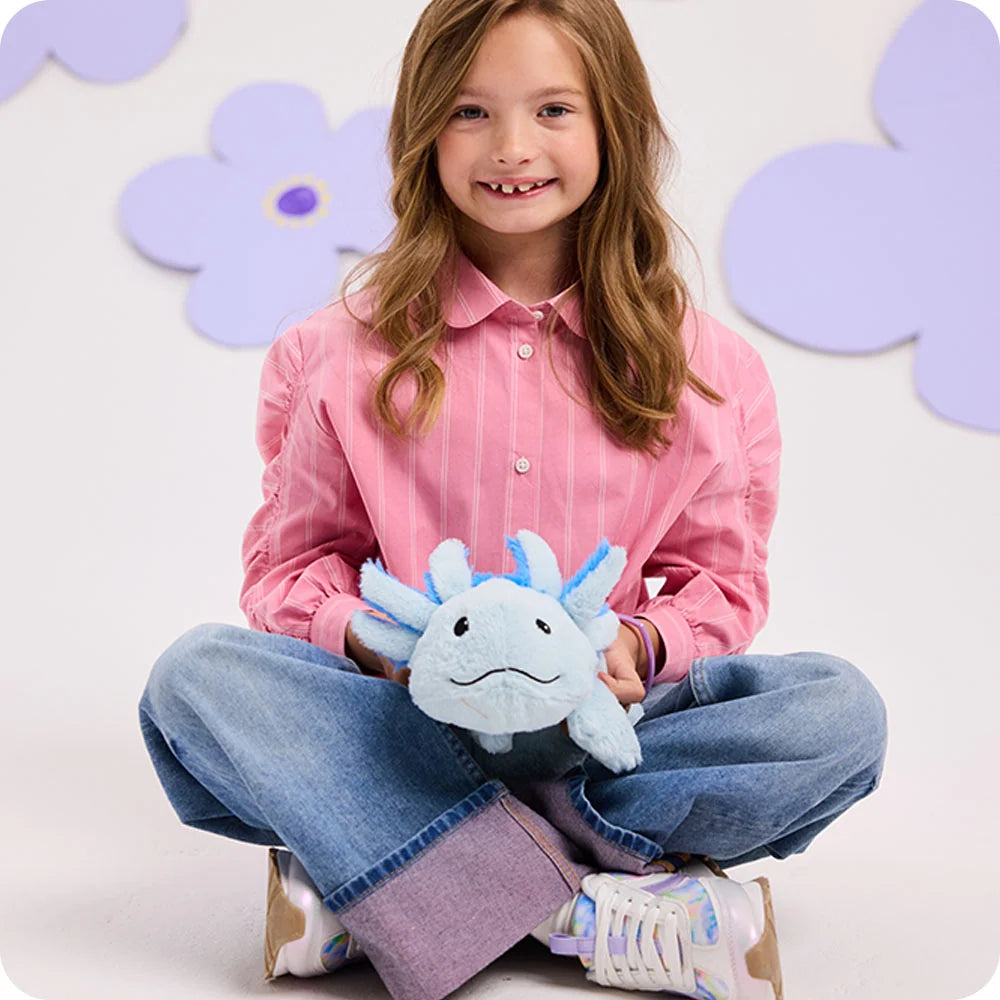 Blue Axolotl Warmies