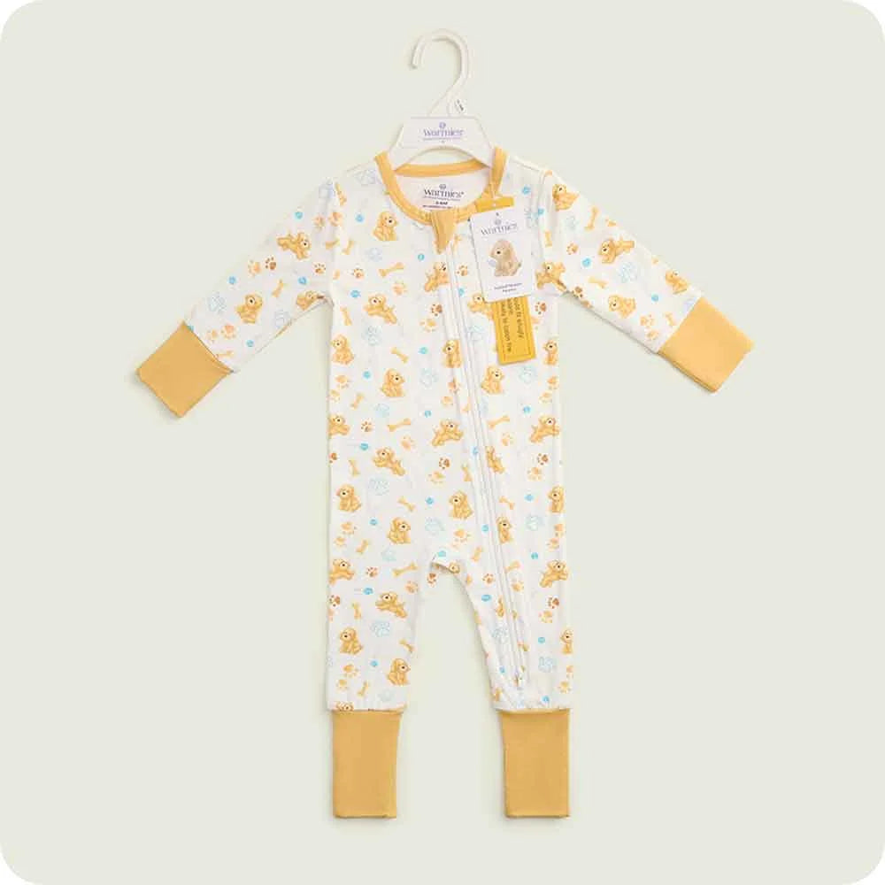 Golden Dog Footie Pajamas