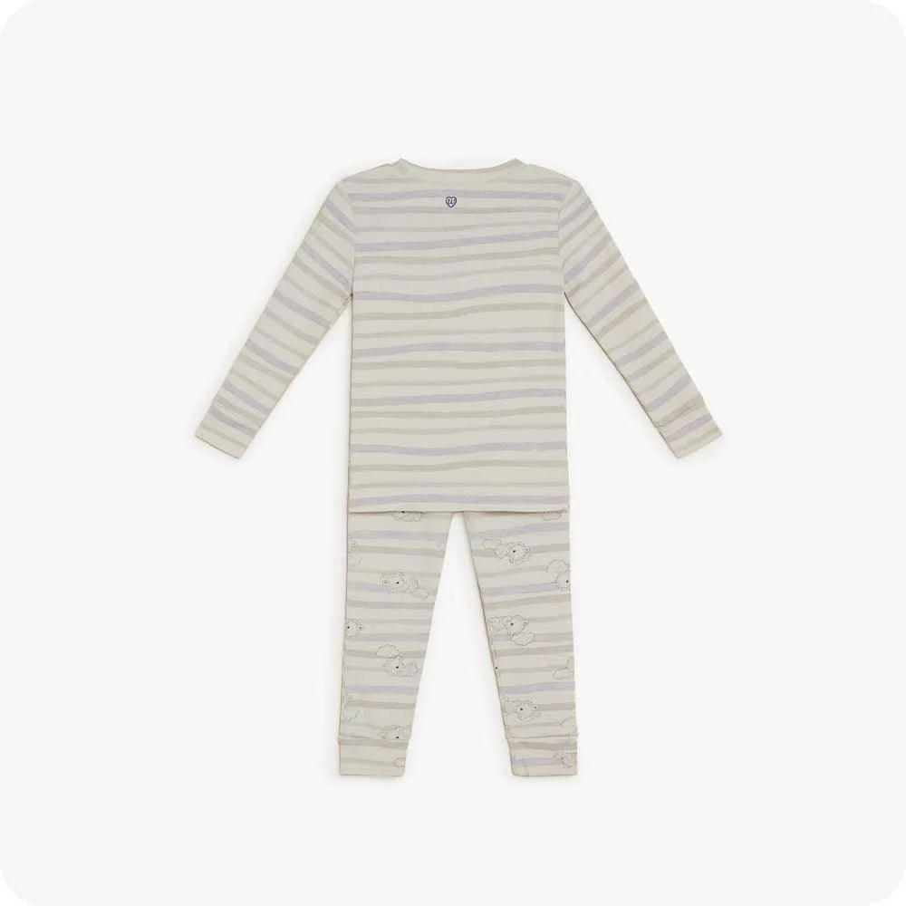 Marshmallow Bear Long Pajamas