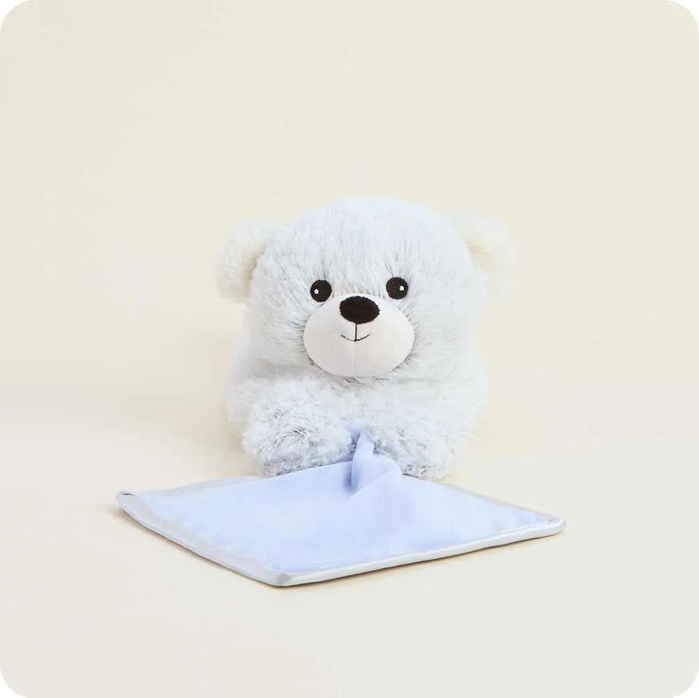 Marshmallow Bear Security Blanket Warmies