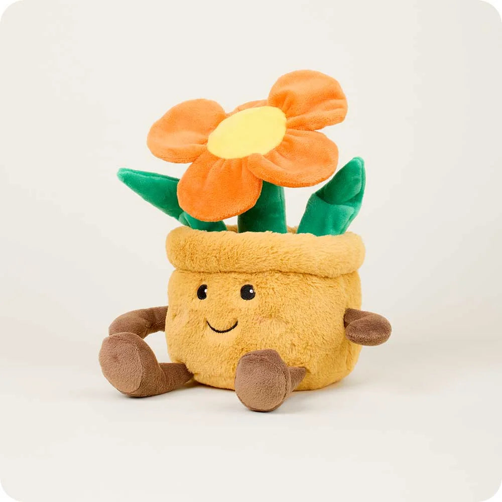 Orange Flower Pot Warmies