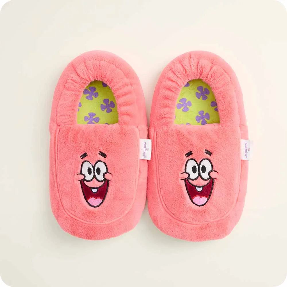 Patrick Star Heatable Slippers Warmies
