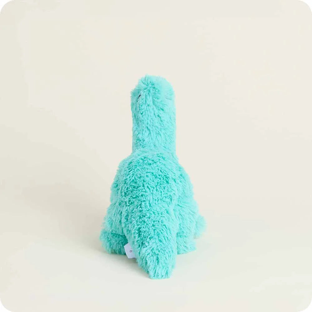 Teal Long Neck Dinosaur Warmies Junior