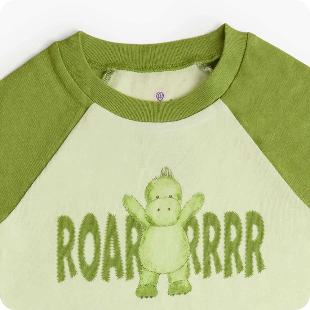 Dinosaur Shorties Pajamas
