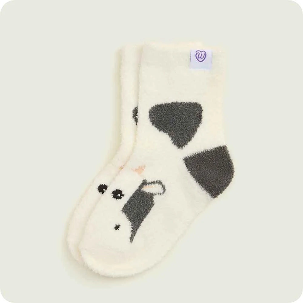 Black and White Cow Kids Sock Set