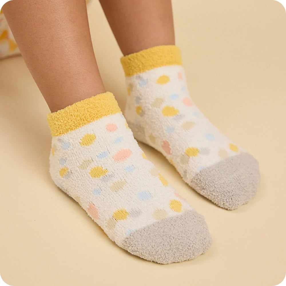 Calico Cat Non-Slip Socks