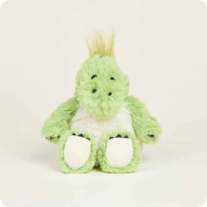 Green Dinosaur Warmies Junior