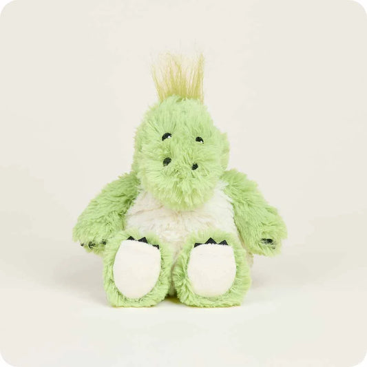 Green Dinosaur Warmies Junior