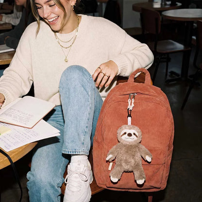 Sloth Warmies Bag Charm